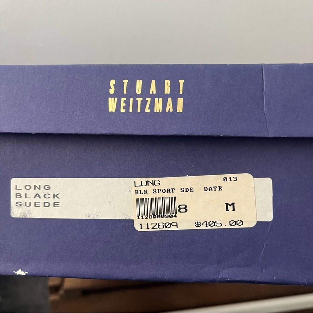 VINTAGE STUART WEITZMAN TALL BOOTS SIZE 8 - Picture 3 of 5
